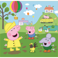 TREFL Puzzle Prasátko Peppa 3v1 (20,36,50 dílků)