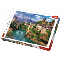 TREFL Puzzle Starý most v Mostaru 500 dílků