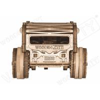 WOODEN CITY 3D puzzle Automobil Hot Rod 141 dílů