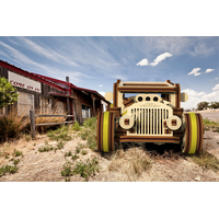 WOODEN CITY 3D puzzle Automobil Hot Rod 141 dílů