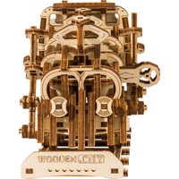 WOODEN CITY 3D puzzle Dream Express s kolejemi 220 dílů