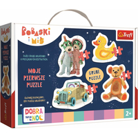 Baby puzzle Dobrou noc, Treflíci 4v1 (3,4,5,6 dílků)