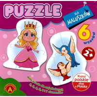 ALEXANDER Baby puzzle Princezna 6v1 (2-7 dílků)