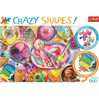 TREFL Crazy Shapes puzzle Sladké sny 600 dílků