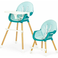 ECOTOYS Jídelní židlička 2v1 Modrá