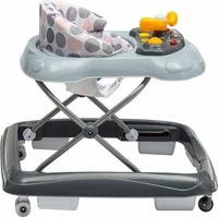 ECOTOYS Chodítko interaktivní růžovo šedé