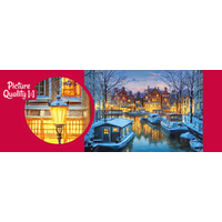 CHERRY PAZZI Puzzle Amsterdam v noci 1000 dílků