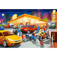CASTORLAND Puzzle Čerpací stanice MAXI 40 dílků