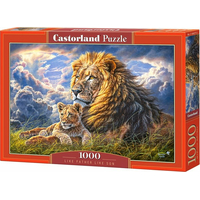 CASTORLAND Puzzle Jaký otec, takový syn 1000 dílků