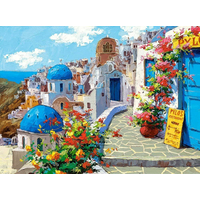 CASTORLAND Puzzle Jaro v Santorini 2000 dílků