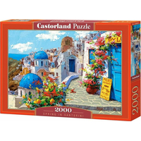 CASTORLAND Puzzle Jaro v Santorini 2000 dílků