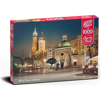 CHERRY PAZZI Puzzle Královský rynek v Krakově, Polsko 1000 dílků