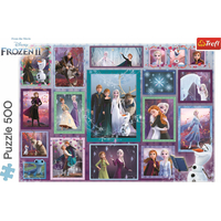 TREFL Puzzle Ledové království: Kouzelná galerie 500 dílků