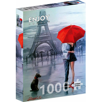 ENJOY Puzzle Paříž pro dva 1000 dílků