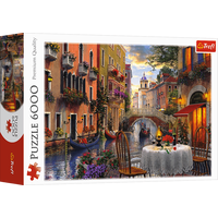 TREFL Puzzle Romantická večeře 6000 dílků