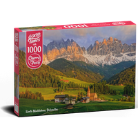 CHERRY PAZZI Puzzle Santa Maddalena, Dolomity 1000 dílků
