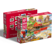 CHERRY PAZZI Puzzle Tichá zátoka 2000 dílků