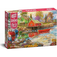 CHERRY PAZZI Puzzle Tichá zátoka 2000 dílků