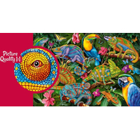 CHERRY PAZZI Puzzle Úžasní chameleoni 2000 dílků