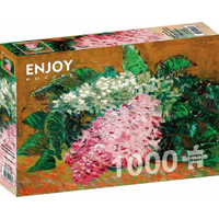 ENJOY Puzzle Vincent Van Gogh: Zátiší s šeříky 1000 dílků