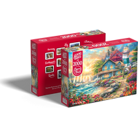 CHERRY PAZZI Puzzle Východ slunce u moře 2000 dílků