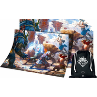 GOOD LOOT Puzzle Witcher - Geralt & Triss in Battle 1000 dílků