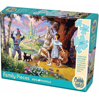 COBBLE HILL Rodinné puzzle Čaroděj ze země Oz 350 dílků