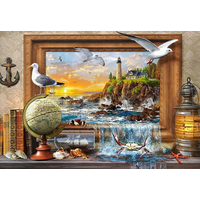 CASTORLAND Puzzle Přístav ožívá 1000 dílků