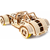 WOODEN CITY 3D puzzle Automobil Roadster 111 dílů