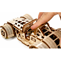 WOODEN CITY 3D puzzle Automobil Roadster 111 dílů