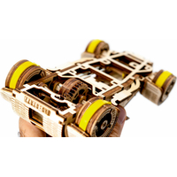 WOODEN CITY 3D puzzle Automobil Roadster 111 dílů