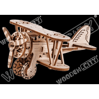 WOODEN CITY 3D puzzle Dvouplošník 63 dílů