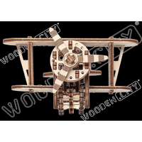 WOODEN CITY 3D puzzle Dvouplošník 63 dílů