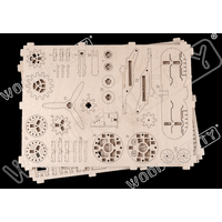 WOODEN CITY 3D puzzle Dvouplošník 63 dílů