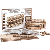 WOODEN CITY 3D puzzle Londýnský autobus 216 dílů