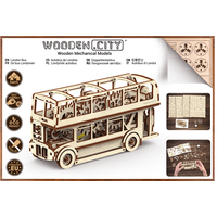 WOODEN CITY 3D puzzle Londýnský autobus 216 dílů