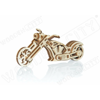 WOODEN CITY 3D puzzle mini Widgets: Chopper 22 dílků