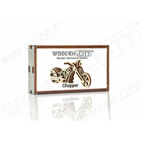 WOODEN CITY 3D puzzle mini Widgets: Chopper 22 dílků