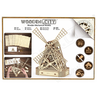 WOODEN CITY 3D puzzle Mlýn 222 dílů