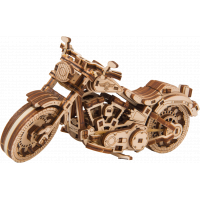 WOODEN CITY 3D puzzle Motocykl Cruiser V-Twin 168 dílů