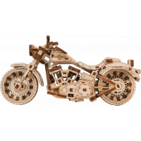 WOODEN CITY 3D puzzle Motocykl Cruiser V-Twin 168 dílů WOODEN CITY 3D puzzle Motocykl Cruiser V-Twin 168 dílů
