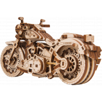 WOODEN CITY 3D puzzle Motocykl Cruiser V-Twin 168 dílů