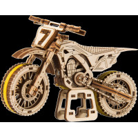 WOODEN CITY 3D puzzle Motorka MotoCross 88 dílů