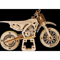 WOODEN CITY 3D puzzle Motorka MotoCross 88 dílů