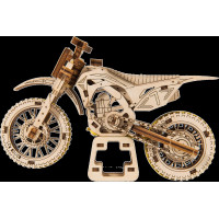 WOODEN CITY 3D puzzle Motorka MotoCross 88 dílů