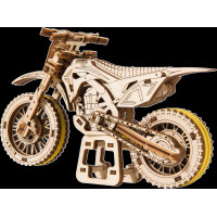 WOODEN CITY 3D puzzle Motorka MotoCross 88 dílů