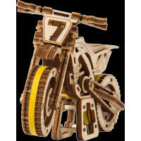 WOODEN CITY 3D puzzle Motorka MotoCross 88 dílů