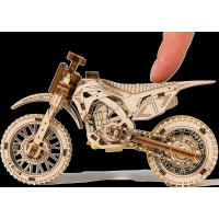 WOODEN CITY 3D puzzle Motorka MotoCross 88 dílů