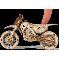 WOODEN CITY 3D puzzle Motorka MotoCross 88 dílů