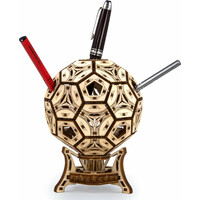 WOODEN CITY 3D puzzle Multifunkční organizér - Fotbalový míč 175 dílů